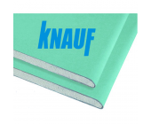 Гипсокартон влагостойкий KNAUF 1,2 х 2,5 м (12,5 м